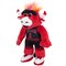 Bleacher Creatures Chicago Bulls Benny the Bull 10" Mascot Plush Figure (Black Uniform)